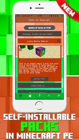 Game screenshot Add-ons for Minecraft PE - Self-installing addons apk
