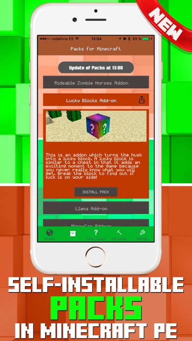 Add-ons for Minecraft PE - Self-installing addons screenshot 2