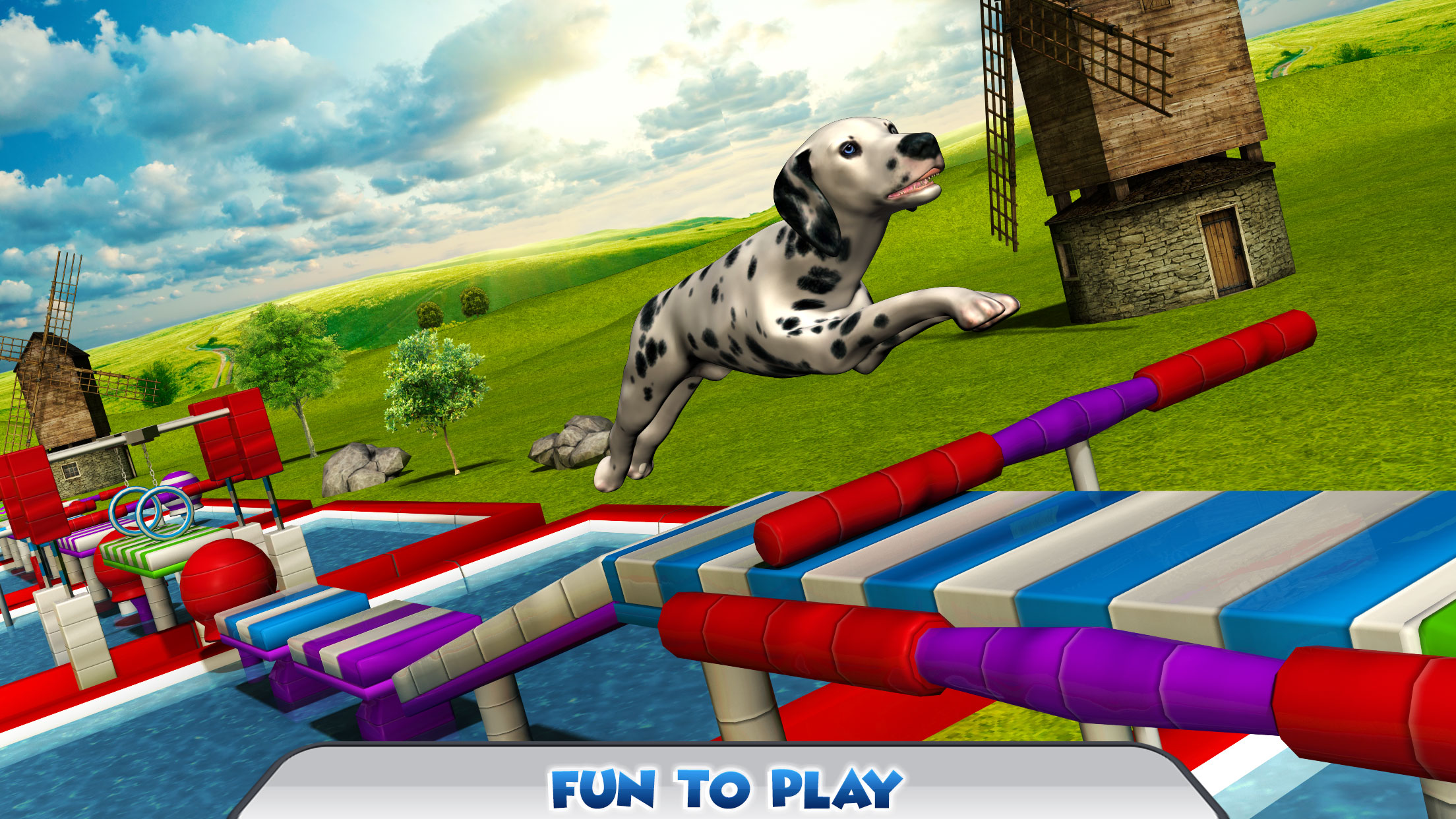 Stunt Dog Simulator 3D screenshot 3