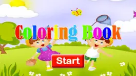 Game screenshot Baby Animal Cartoon Coloring book for kids hack