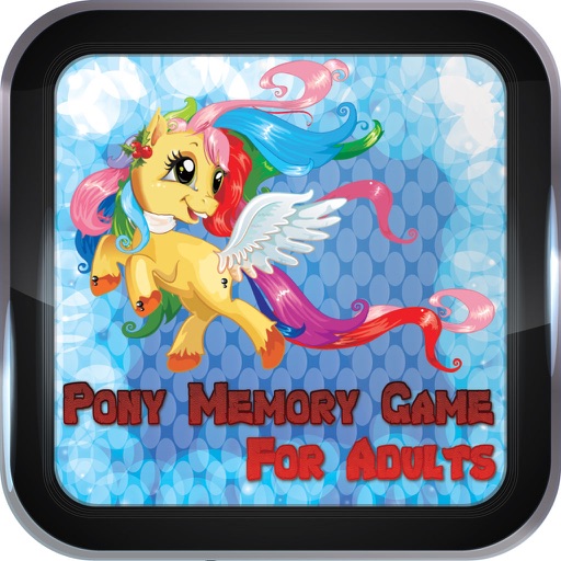 Pony Memory Game For Adults icon