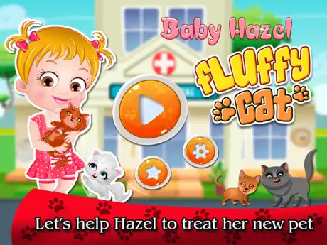 Baby Hazel Fluffy Cat