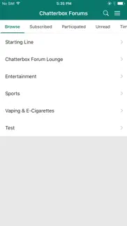 chatterbox forums iphone screenshot 2