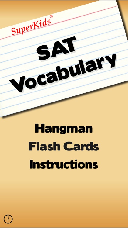SAT Vocabulary