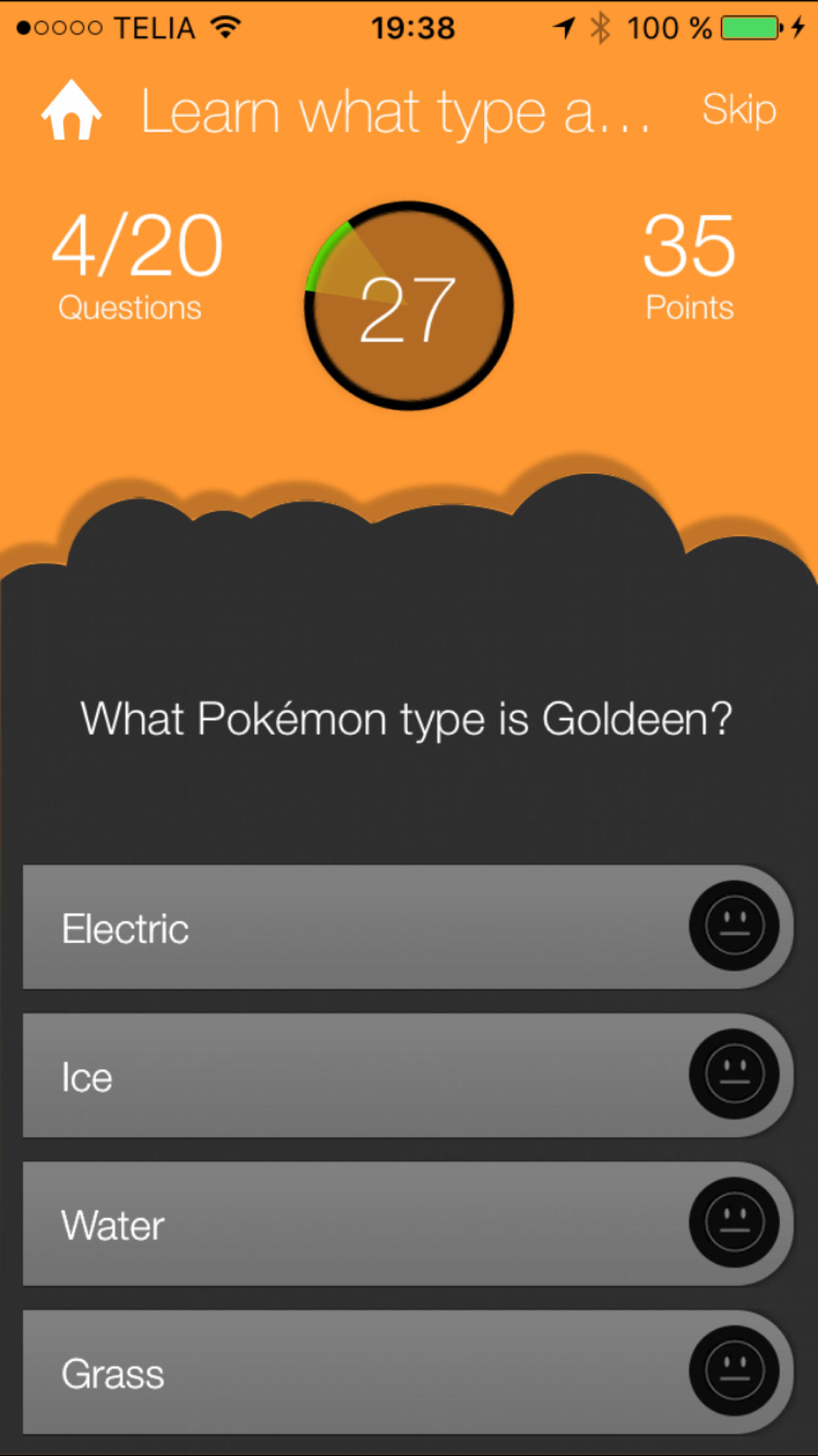 Trainer Quiz for Pokémon GO