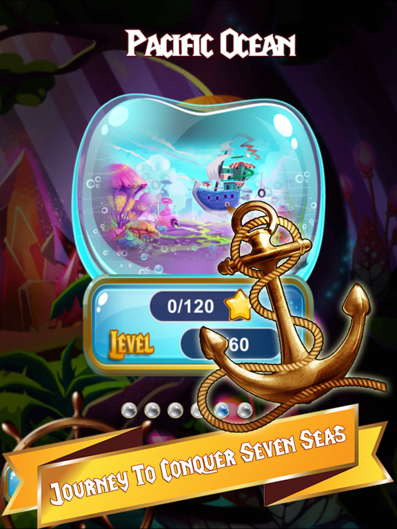 Jewel Oceans - The Ultimate Classic Free Games iPad screenshot