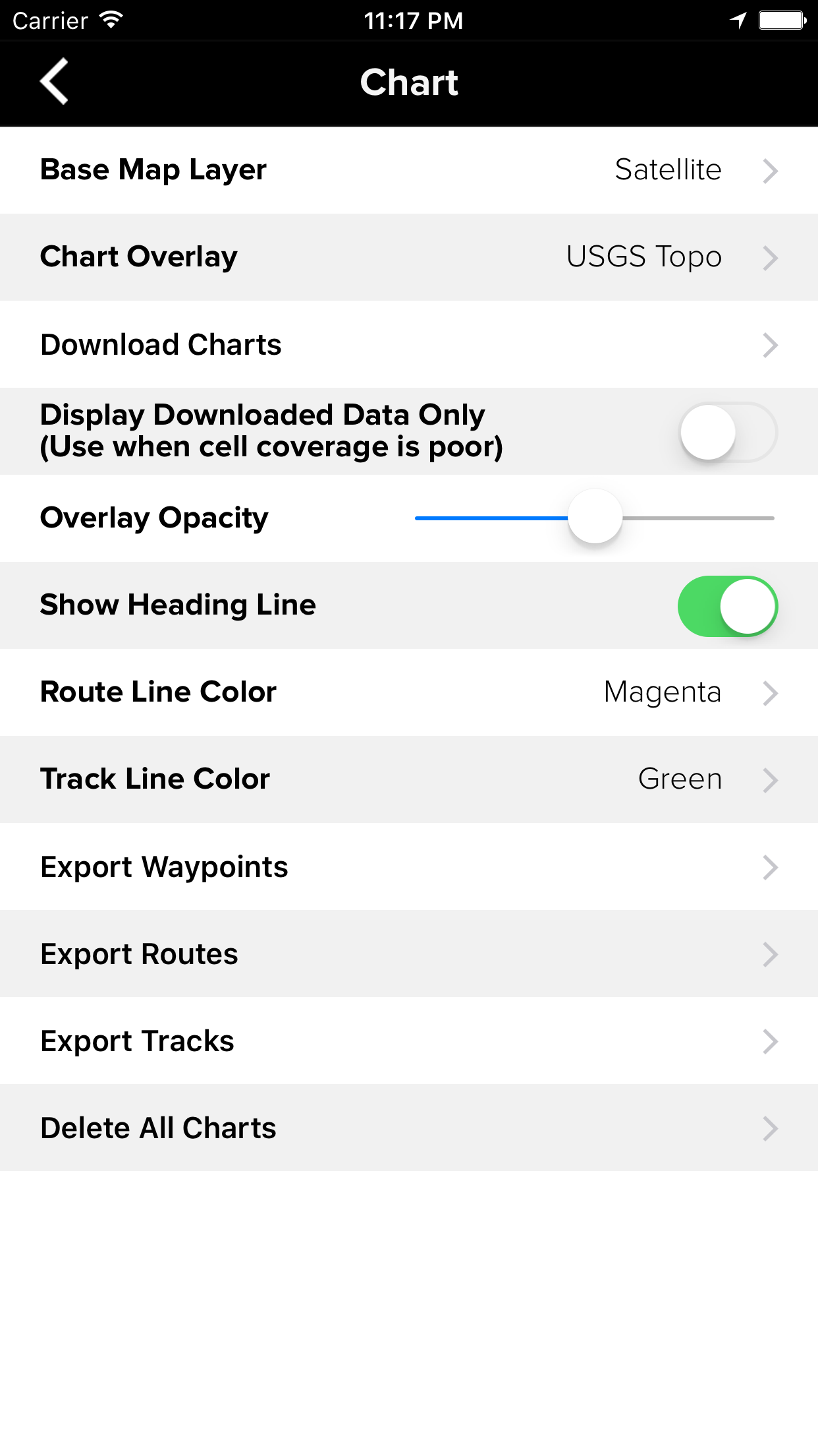 Off-Road Charts screenshot 3