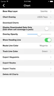 off-road charts iphone screenshot 3