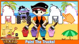 Game screenshot Pirate Preschool Monster Trucks  - Solve puzzles hack