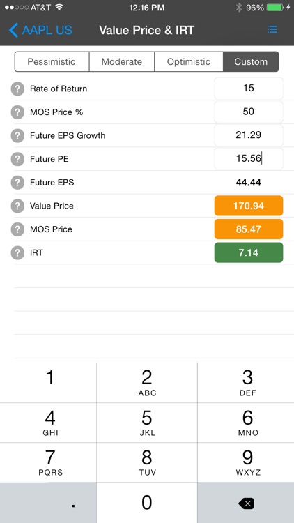 Stock Value Analyzer Lite
