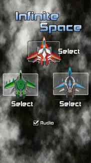 infinite space shooting fighter game (free) - hafun iphone screenshot 1