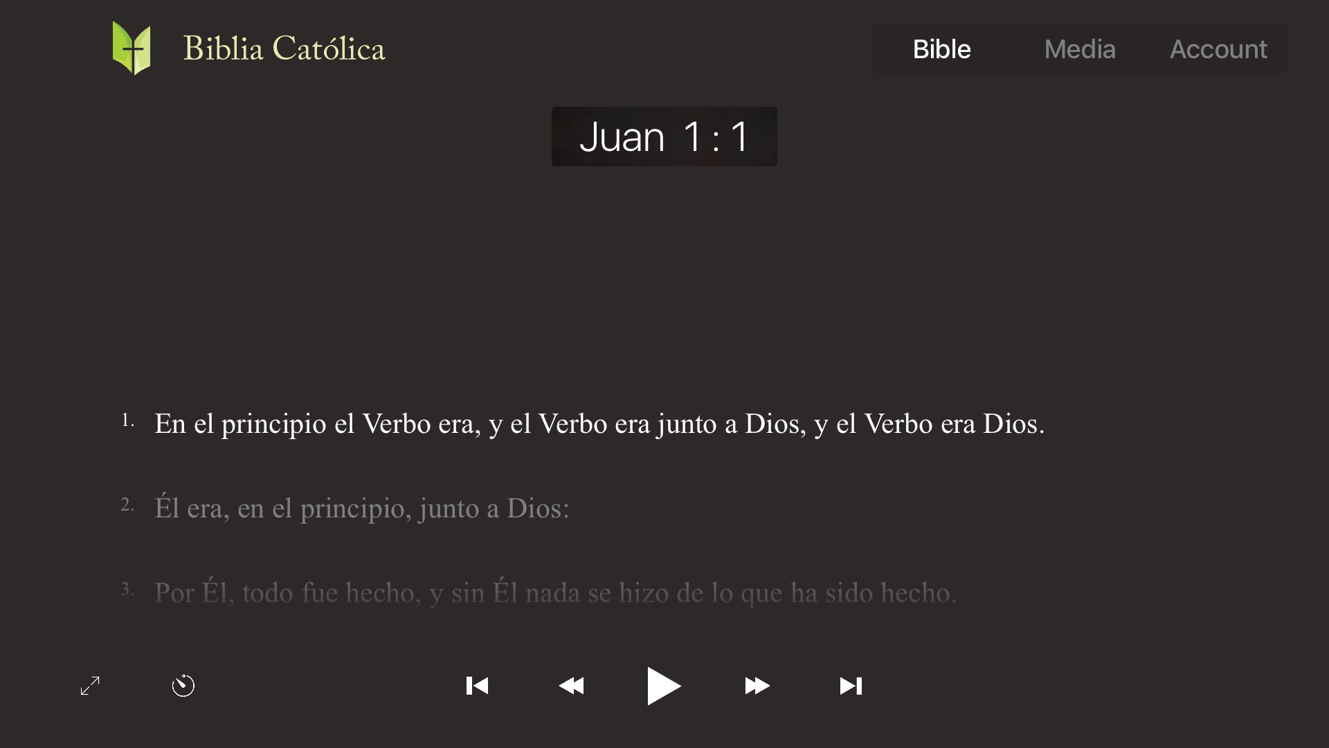 Biblia Católica screenshot 16