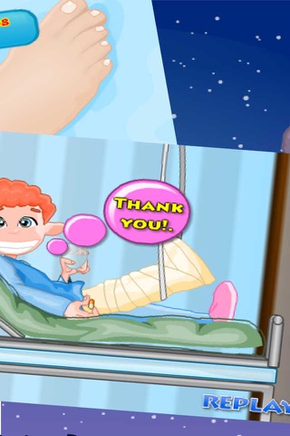 Bébé Leg Injury:Maquillage Salon Robe jeux de mode screenshot 2
