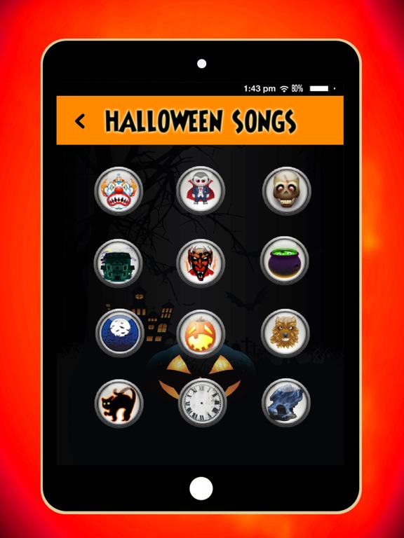Screenshot #5 pour Halloween Songs - Pumpkin 2016