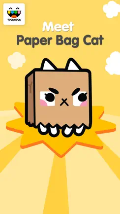 Toca Life Paper Bag Cat iPhone image 2