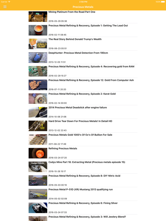 Gold News & Precious Metal Prices Today Free iPad screenshot 4 - News app