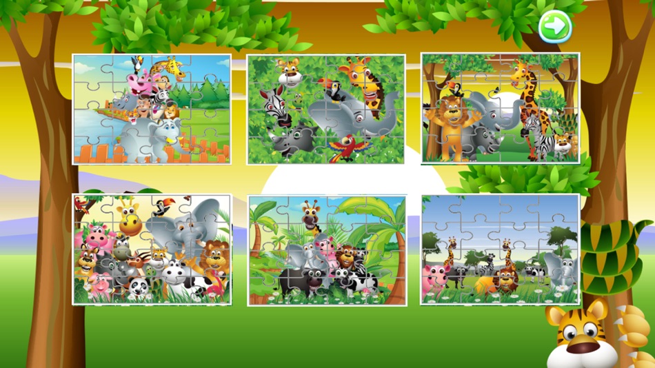 #2. animals jigsaw puzzle patterning games of the week (iOS) 由: Sim Kemthong