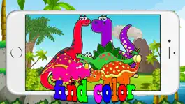 Game screenshot Dino Color Blind Test or Matching For Little Kids apk
