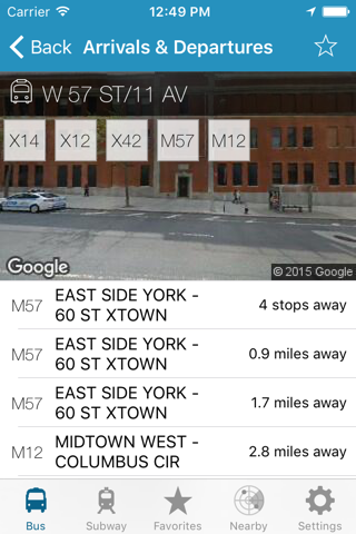 NY Subway & Bus - New York City (NYC) MTA Realtime Transit Tracker and Map screenshot 4