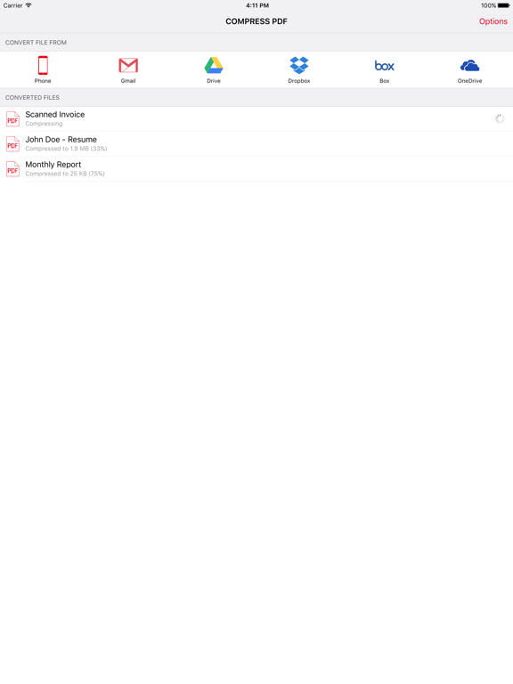 Screenshot #4 pour Compress PDF - Make PDF Smaller