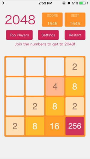 Super 2048::Appstore for Android