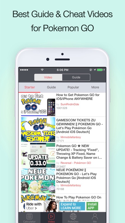 Poke Helper - Cheats, Tricks, Guides, Ev or IV Caculator for Pokemon GO and for PokeVision screenshot-3