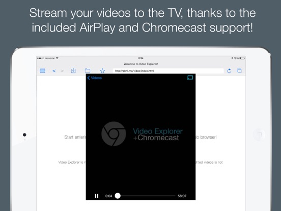 Screenshot #4 pour Video Explorer - Video Player for Chromecast