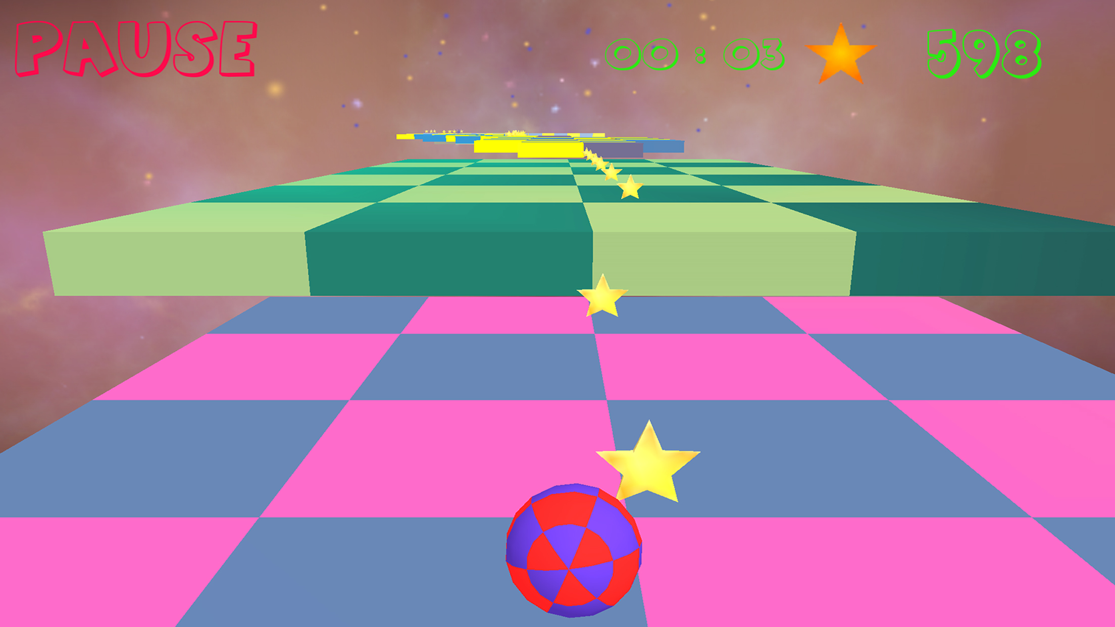 Roll The Ball In Space