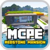 Redstone mansion map for Minecraft PE