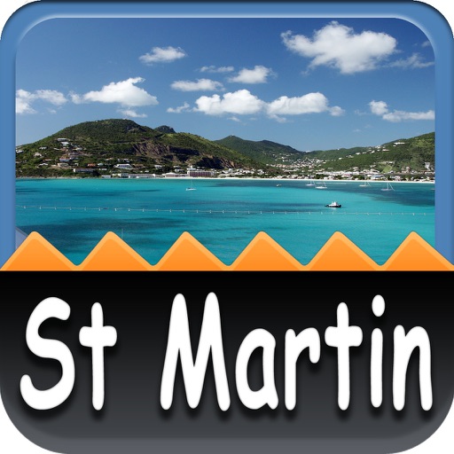 St Martin/Sint Maarten Offline Map Travel Guide