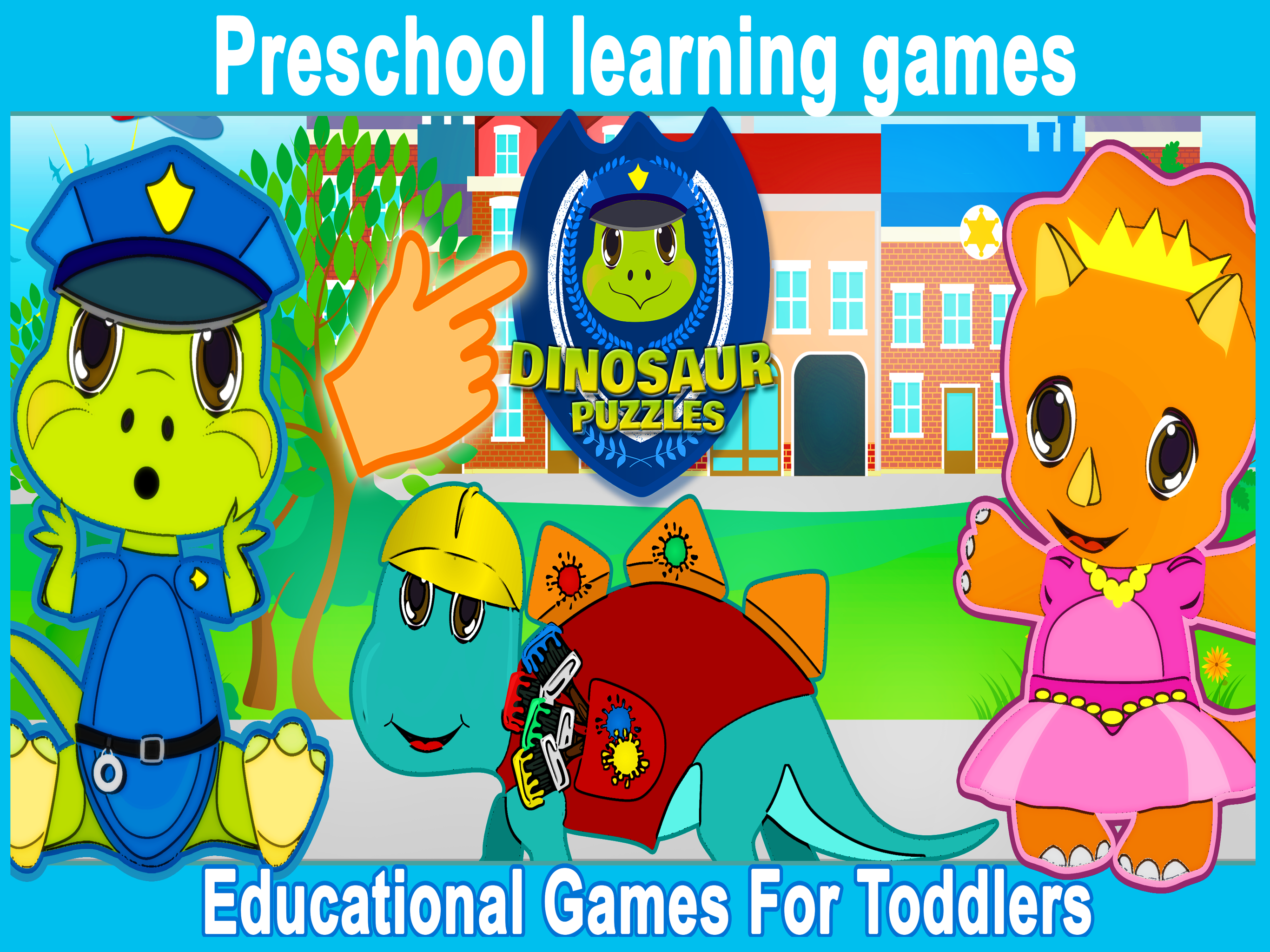 Dino Paws (2+) - dinosaur coloring adventure! screenshot 6