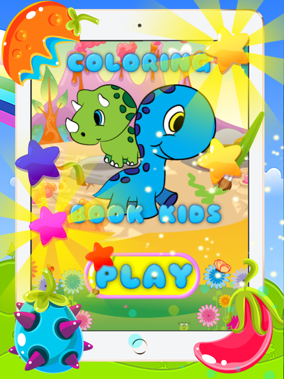 Screenshot #6 pour Dinosaurs Coloring Pages Drawing Painting For Kids