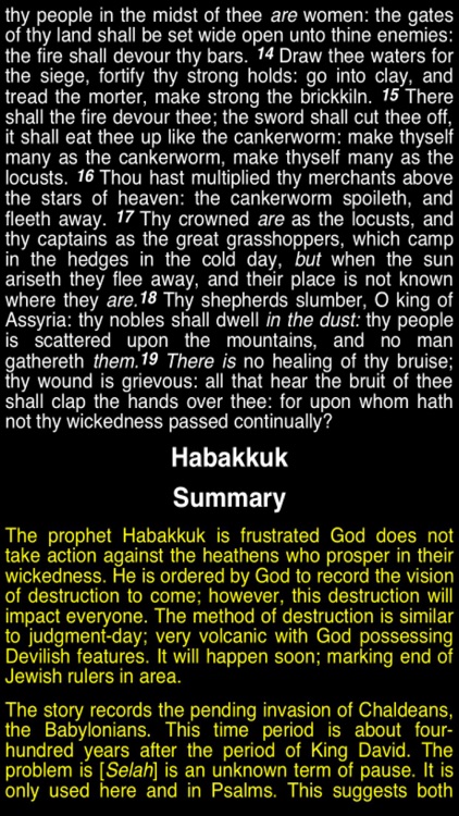 Summary King James Bible (part 7)