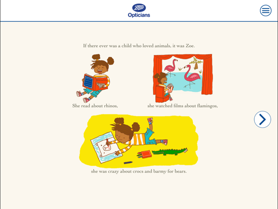 Zookeeper Zoe - Boots Opticians Eye Check