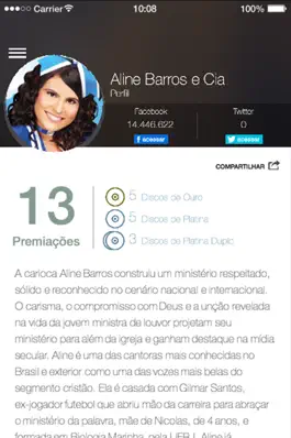 Game screenshot Aline Barros e Cia - Oficial hack