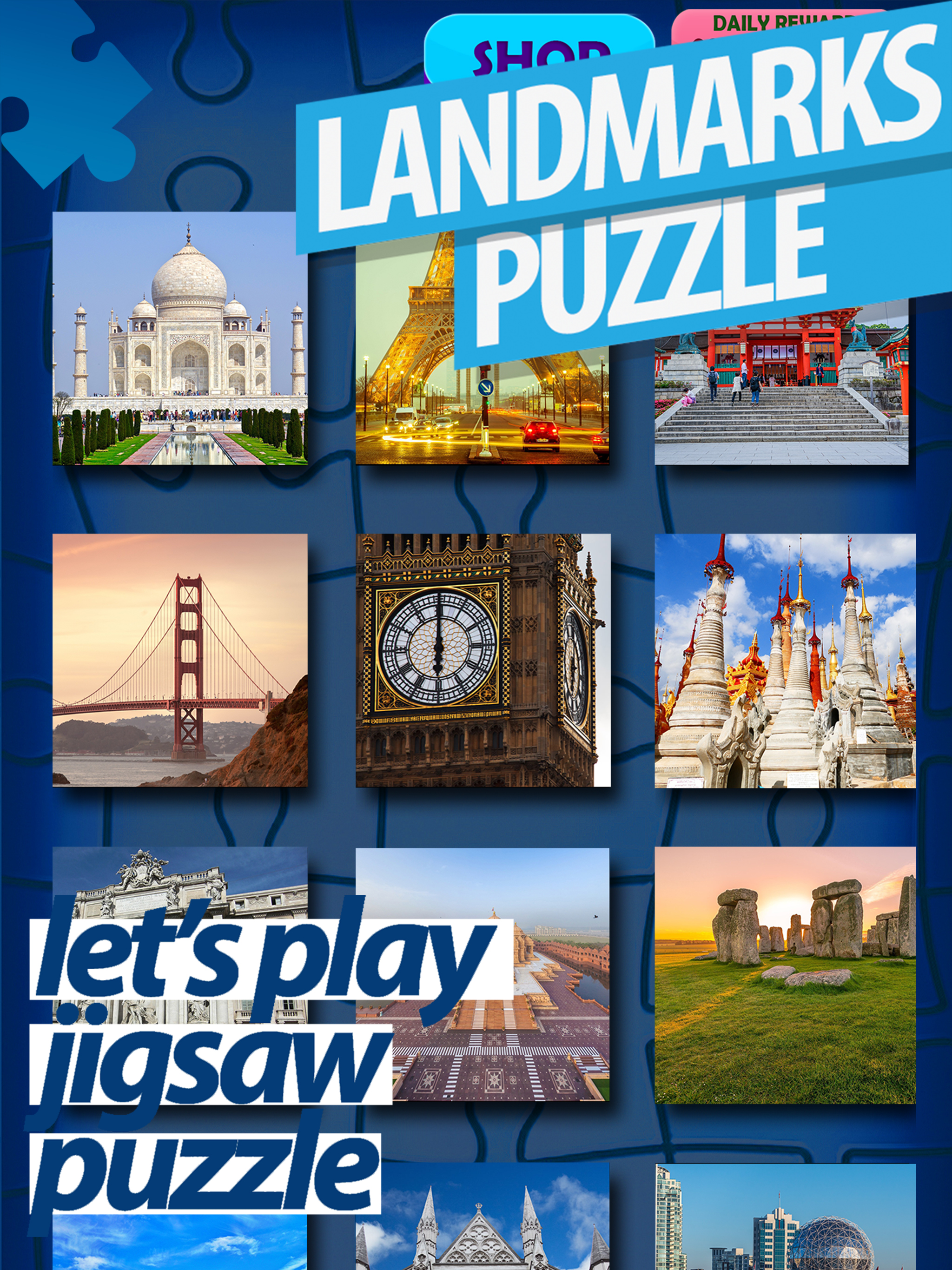 Landmarks Jigsaw Puzzles –  Best Free Fun.ny Game