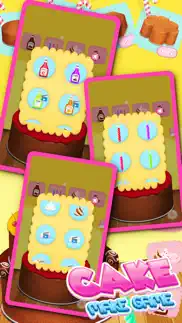 cake maker birthday free game iphone screenshot 2
