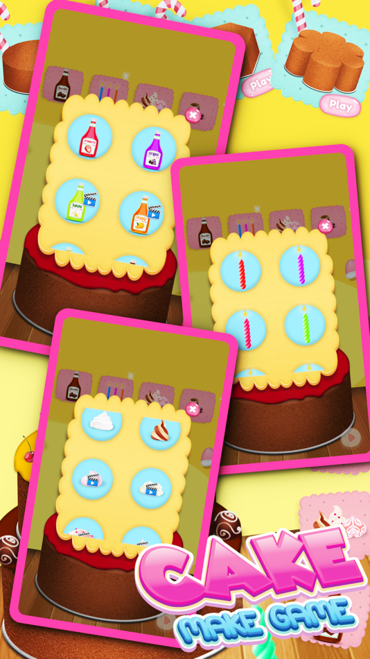 #2. Cake Maker Birthday Free Game (iOS) 由: Anchalee Pradissook