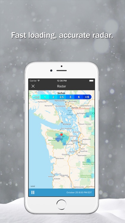 SnowCast - See how much snowfall you could get screenshot-4
