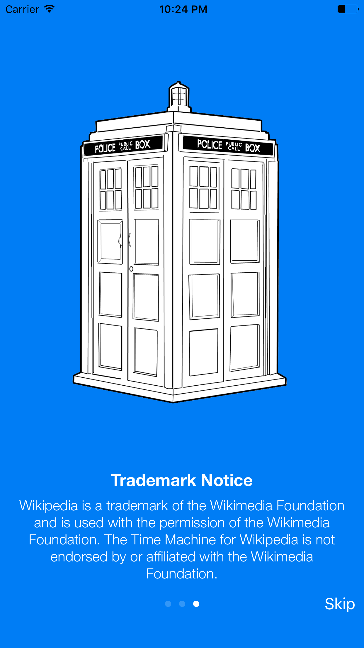 Time Machine for Wikipedia screenshot 3