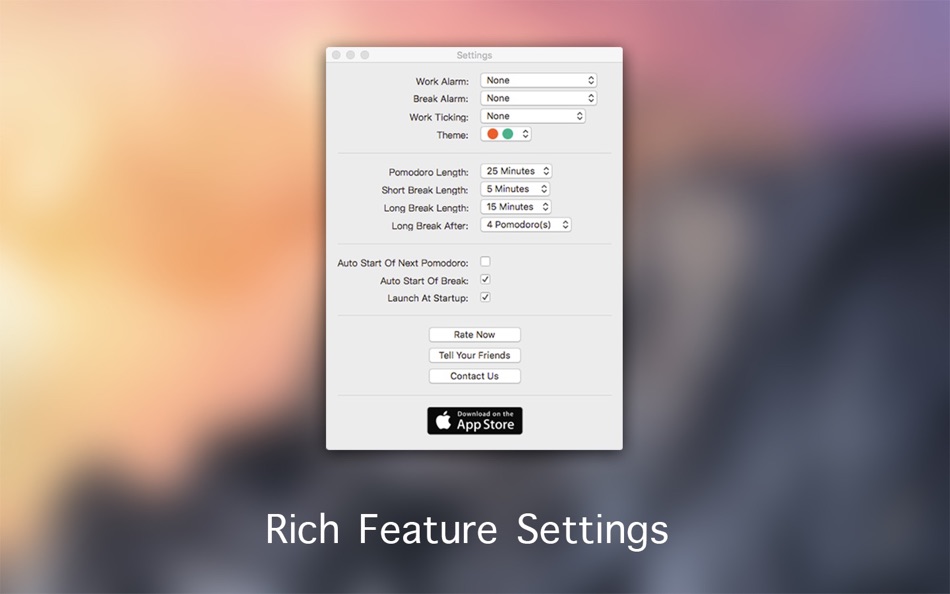 #3. Focus Timer:Focus mind on work (macOS) 由: Shenzhen Tomato Software Technology Co., Ltd.