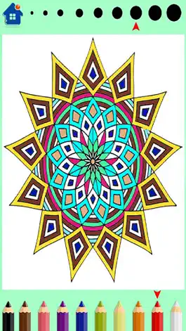 Game screenshot Mandala coloring book - for adults apk