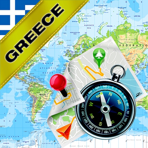 Греция, Крит - Офлайн карта & GPS навигатор
