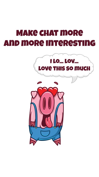 Sticker Me: Oppie Pig Character