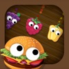 Smart Baby Shapes FOOD: Fun Jigsaw Puzzles and Learning Games for toddlers & little kids icon