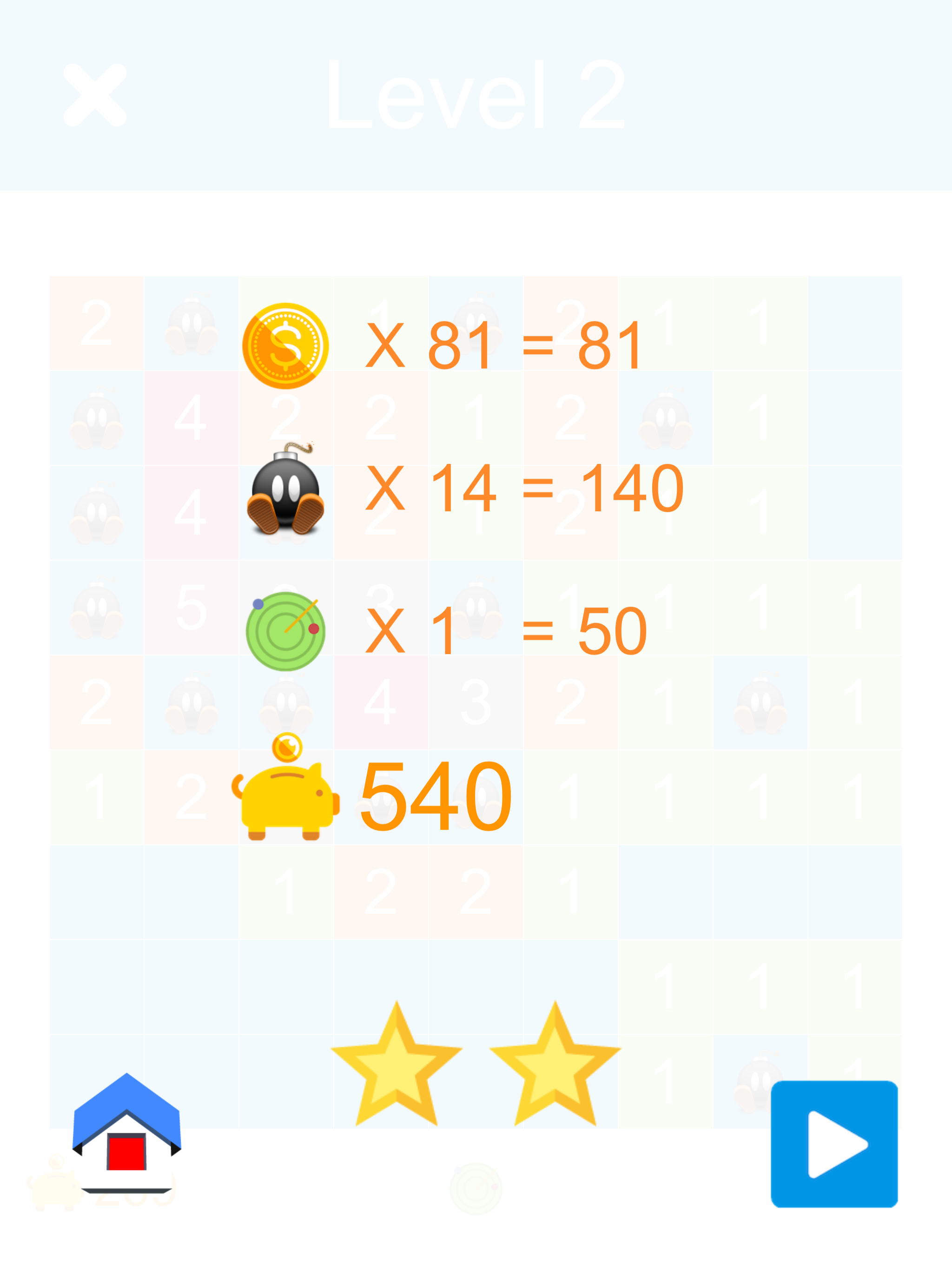 Q Mine Sweep Deluxe - Great Classic Puzzle Game screenshot 8