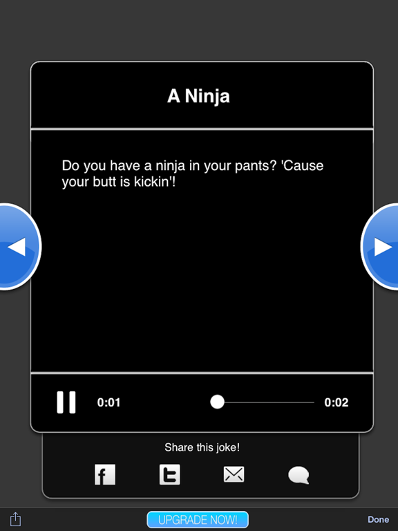 Awful-ly Funny Pick-Up Lines! iPad screenshot
