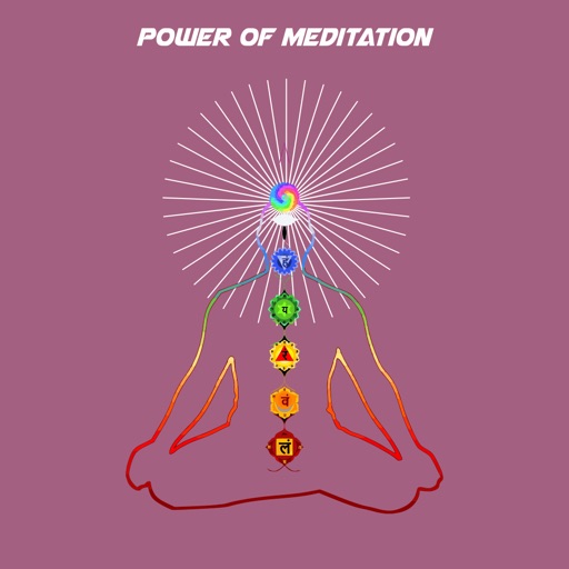 Power of meditation icon