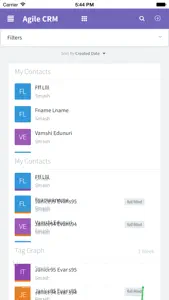 Agile CRM screenshot #4 for iPhone