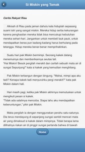 Cerita Rakyat Nusantara screenshot #2 for iPhone
